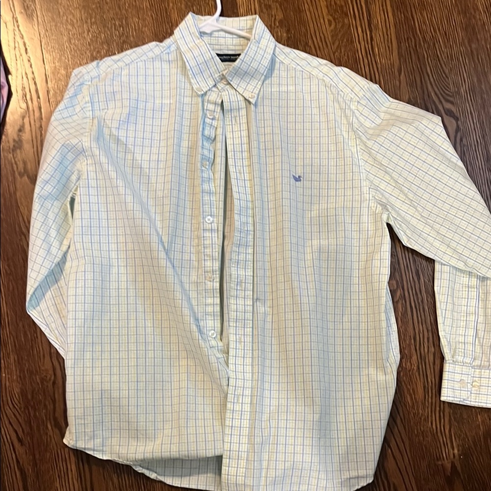 Southern Marsh Green/ Blue Checkered Shirt